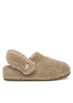 Crocs Kapcie Classic Cozzzy 210856 Beżowy ze sklepu MODIVO w kategorii Kapcie dziecięce - zdjęcie 186345350