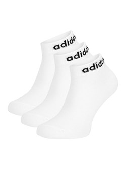 adidas Skarpety krótkie HT3451 Biały ze sklepu MODIVO w kategorii Skarpetki damskie - zdjęcie 186345453