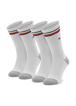 Tommy Hilfiger Skarpety długie 100001500 Biały ze sklepu MODIVO w kategorii Skarpetki dziecięce - zdjęcie 186345454