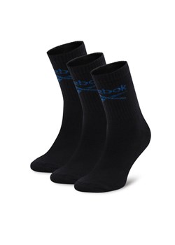 Reebok Skarpety długie R0258-SS24 (3-pack) Czarny ze sklepu MODIVO w kategorii Skarpetki damskie - zdjęcie 186345464
