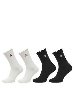 Aldo Skarpety długie Sozer 13995062 Biały ze sklepu MODIVO w kategorii Skarpetki damskie - zdjęcie 186345491