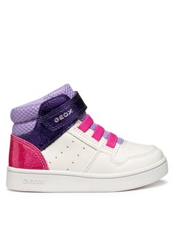 Geox Sneakersy B Eclyper B465MA 0BCBN C1030 M Biały ze sklepu MODIVO w kategorii Buty sportowe dziecięce - zdjęcie 186345752