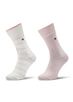 Tommy Hilfiger Skarpety długie 701229939 Różowy ze sklepu MODIVO w kategorii Skarpetki dziecięce - zdjęcie 186345833