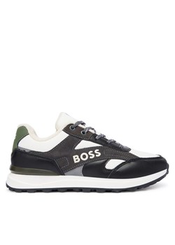 Sneakersy BOSS J52560 S Czarny ze sklepu eobuwie.pl w kategorii Buty sportowe dziecięce - zdjęcie 186371601