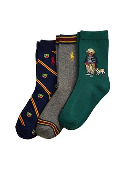 Skarpety długie Polo Ralph Lauren 443P03160001 Kolorowy ze sklepu eobuwie.pl w kategorii Skarpetki dziecięce - zdjęcie 186371630