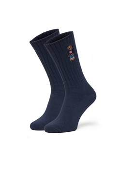 Skarpety długie Polo Ralph Lauren 449P02372001 Granatowy ze sklepu eobuwie.pl w kategorii Skarpetki męskie - zdjęcie 186371664
