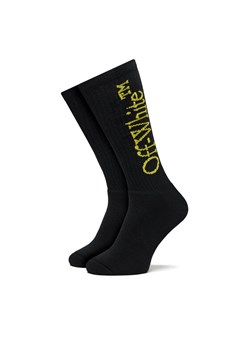 Skarpety długie Off-White OMRA075S23KNI0011018 Czarny ze sklepu eobuwie.pl w kategorii Skarpetki męskie - zdjęcie 186372004