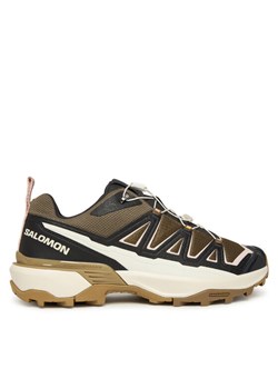 Trekkingi Salomon X Ultra 360 Edge L47872100 Khaki ze sklepu eobuwie.pl w kategorii Buty trekkingowe męskie - zdjęcie 186372262