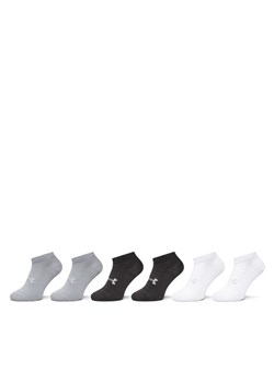 Skarpety krótkie Under Armour Unisex UA Essential 6pk Low 1386239-002 Kolorowy ze sklepu eobuwie.pl w kategorii Skarpetki damskie - zdjęcie 186372382