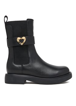 Botki LOVE MOSCHINO JA24044G0NIA0000 Czarny ze sklepu eobuwie.pl w kategorii Botki - zdjęcie 186372420