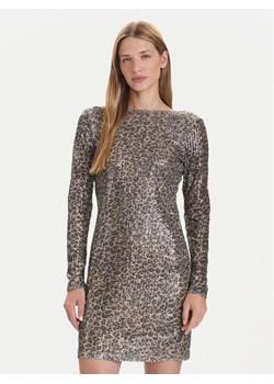 Vero Moda Sukienka codzienna Hanya 10337842 Beżowy Regular Fit ze sklepu MODIVO w kategorii Sukienki - zdjęcie 186375424