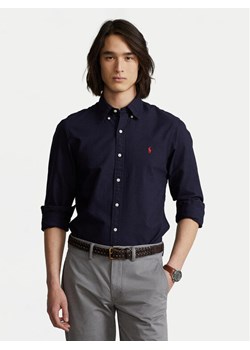 Polo Ralph Lauren Koszula Bsr 710723610 Granatowy Slim Fit ze sklepu MODIVO w kategorii Koszule męskie - zdjęcie 186375441