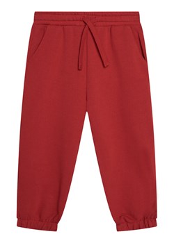 United Colors Of Benetton Spodnie dresowe 3J68GF04Z Czerwony Regular Fit ze sklepu MODIVO w kategorii Spodnie dziewczęce - zdjęcie 186375463