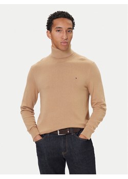 Tommy Hilfiger Golf MW0MW28048 Beżowy Regular Fit ze sklepu MODIVO w kategorii Swetry męskie - zdjęcie 186375470