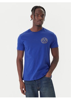 Versace Jeans Couture T-Shirt 79GAHT00 CJ00T Niebieski Regular Fit ze sklepu MODIVO w kategorii T-shirty męskie - zdjęcie 186375481