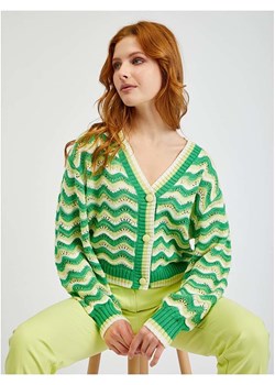 orsay Kardigan w kolorze zielonym ze sklepu Limango Polska w kategorii Swetry damskie - zdjęcie 186376324