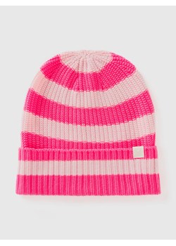 Benetton Czapka w kolorze różowym ze sklepu Limango Polska w kategorii Czapki dziecięce - zdjęcie 186376362