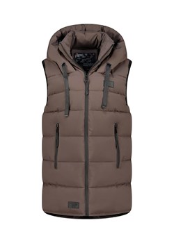 Canadian Peak Kamizelka pikowana "Dolbeak" w kolorze brązowym ze sklepu Limango Polska w kategorii Kamizelki damskie - zdjęcie 186376382