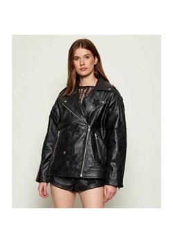 One Teaspoon Skórzana ramoneska BIKER BOYFRIEND | Oversize fit ze sklepu Gomez Fashion Store w kategorii Kurtki damskie - zdjęcie 186378194