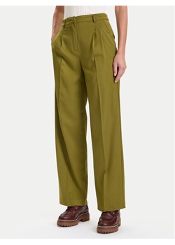 United Colors Of Benetton Spodnie palazzo 4YVXDF09R Zielony Regular Fit ze sklepu MODIVO w kategorii Spodnie damskie - zdjęcie 186379024
