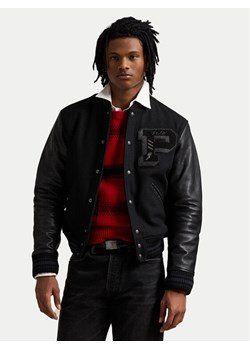 Polo Ralph Lauren Kurtka bomber 710907546001 Czarny Regular Fit ze sklepu MODIVO w kategorii Kurtki męskie - zdjęcie 186379053