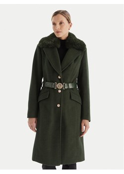 Guess Płaszcz przejściowy W5BL25 W2672 Zielony Regular Fit ze sklepu MODIVO w kategorii Płaszcze damskie - zdjęcie 186379062