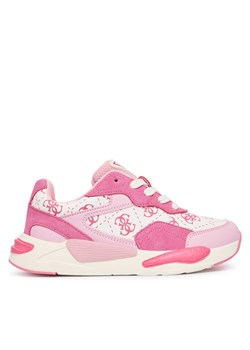 Sneakersy Guess J5BZ48 WO130 Różowy ze sklepu eobuwie.pl w kategorii Buty sportowe dziecięce - zdjęcie 186380731