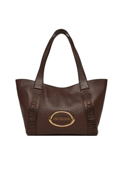 LOVE MOSCHINO Torebka JC4337PP0NK1431A Brązowy ze sklepu MODIVO w kategorii Torby Shopper bag - zdjęcie 186380843