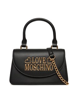 LOVE MOSCHINO Torebka JC4335PP0NK1300A Czarny - id: 8059987421829 - marki Love Moschino - 186380844 LOVE MOSCHINO Torebka JC4335PP0NK1300A Czarny ze sklepu MODIVO w kategorii Kuferki - zdjęcie 186380844