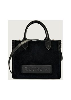 Balmain Kuferek B-ARMY | zamsz ze sklepu Gomez Fashion Store w kategorii Kuferki - zdjęcie 186381402