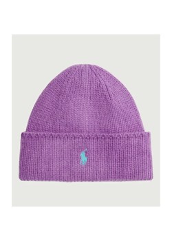 POLO RALPH LAUREN Wełniana czapka PONY ze sklepu Gomez Fashion Store w kategorii Czapki zimowe damskie - zdjęcie 186381472