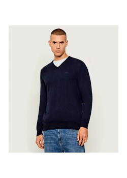 GUESS Sweter DAREN | Slim Fit | z dodatkiem jedwabiu ze sklepu Gomez Fashion Store w kategorii Swetry męskie - zdjęcie 186381570