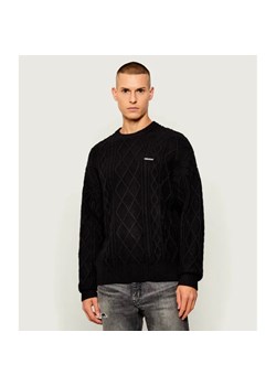 Guess Jeans Sweter | Relaxed fit | z dodatkiem wełny ze sklepu Gomez Fashion Store w kategorii Swetry męskie - zdjęcie 186381610