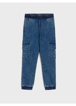 Sinsay - Spodnie jogger - niebieski - id: 704EN-55J - marki Sinsay - 186383280 Sinsay - Spodnie jogger - niebieski ze sklepu Sinsay w kategorii Spodnie chłopięce - zdjęcie 186383280