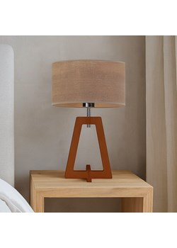 Drewniana lampa nocna do sypialni CLIO ECO - id: 6211 - marki Ciekot Partners Sp. Z O. O. - 186385481 Drewniana lampa nocna do sypialni CLIO ECO ze sklepu Lysne w kategorii Lampy stołowe - zdjęcie 186385481