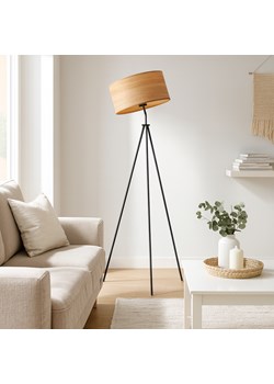 Czarna lampa stojąca typu tripod MALMO ECO w stylu skandynawskim ze sklepu Lysne w kategorii Lampy podłogowe - zdjęcie 186385484