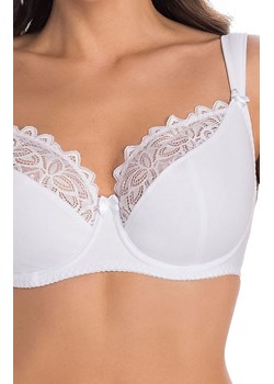 Biały biustonosz semi-soft półusztywniany Eco Exclusive 207, Kolor biały, Rozmiar 100B, Teyli ze sklepu Intymna w kategorii Biustonosze - zdjęcie 186386141