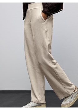 Street One Damskie spodnie sztruksowe Kobiety Sztruks beżowy wypukły wzór tkaniny ze sklepu vangraaf w kategorii Spodnie damskie - zdjęcie 186386171