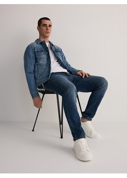 Reserved - Jeansy slim fit - niebieski ze sklepu Reserved w kategorii Jeansy męskie - zdjęcie 186386461