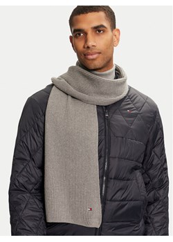 Szalik Tommy Hilfiger Flag AM0AM12847 Szary ze sklepu eobuwie.pl w kategorii Szaliki i chusty damskie - zdjęcie 186387224