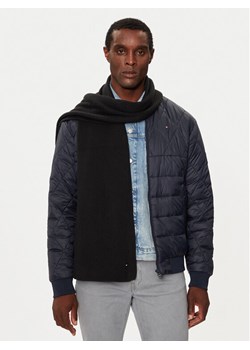 Szalik Tommy Hilfiger Flag AM0AM12847 Czarny ze sklepu eobuwie.pl w kategorii Szaliki i chusty damskie - zdjęcie 186387464