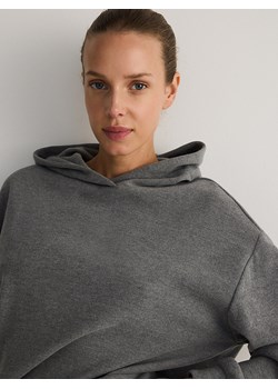 Reserved - Bluza oversize z kapturem - ciemnoszary ze sklepu Reserved w kategorii Bluzy damskie - zdjęcie 186388301