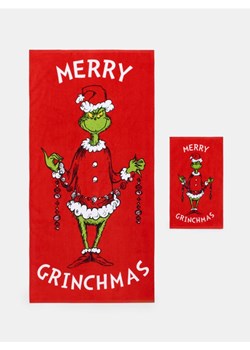Sinsay - Ręczniki Grinch 2 pack - czerwony - id: 450EY-33X - marki Sinsay - 186389143 Sinsay - Ręczniki Grinch 2 pack - czerwony ze sklepu Sinsay w kategorii Ręczniki dla dzieci - zdjęcie 186389143