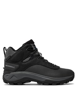 Trekkingi Merrell Thermo Kiruna 2 Mid Wp J037239 Czarny ze sklepu eobuwie.pl w kategorii Buty trekkingowe męskie - zdjęcie 186389230