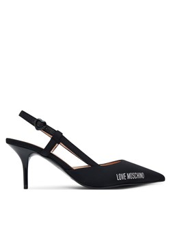 LOVE MOSCHINO Szpilki JA10267G1NIMX00040 Czarny ze sklepu MODIVO w kategorii Czółenka - zdjęcie 186389424