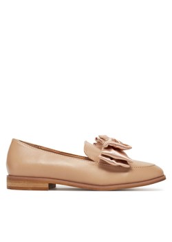 DeeZee Loafersy HY20232-2 Beżowy ze sklepu MODIVO w kategorii Lordsy damskie - zdjęcie 186389430