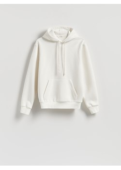 Reserved - Bluza regular z kapturem - złamana biel ze sklepu Reserved w kategorii Bluzy męskie - zdjęcie 186393074