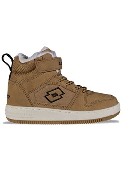 Buty dziecięce Lotto Prehna Fur 2600470K-7211 - brązowe ze sklepu streetstyle24.pl w kategorii Buty zimowe dziecięce - zdjęcie 186393353