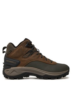 Trekkingi Merrell Thermo Kiruna 2 Mid Wp J037241 Brązowy ze sklepu eobuwie.pl w kategorii Buty trekkingowe męskie - zdjęcie 186393523