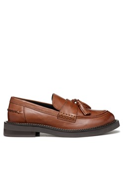 Loafersy Geox D Serilda D46WYH 00043 C6002 Brązowy ze sklepu eobuwie.pl w kategorii Lordsy damskie - zdjęcie 186393554